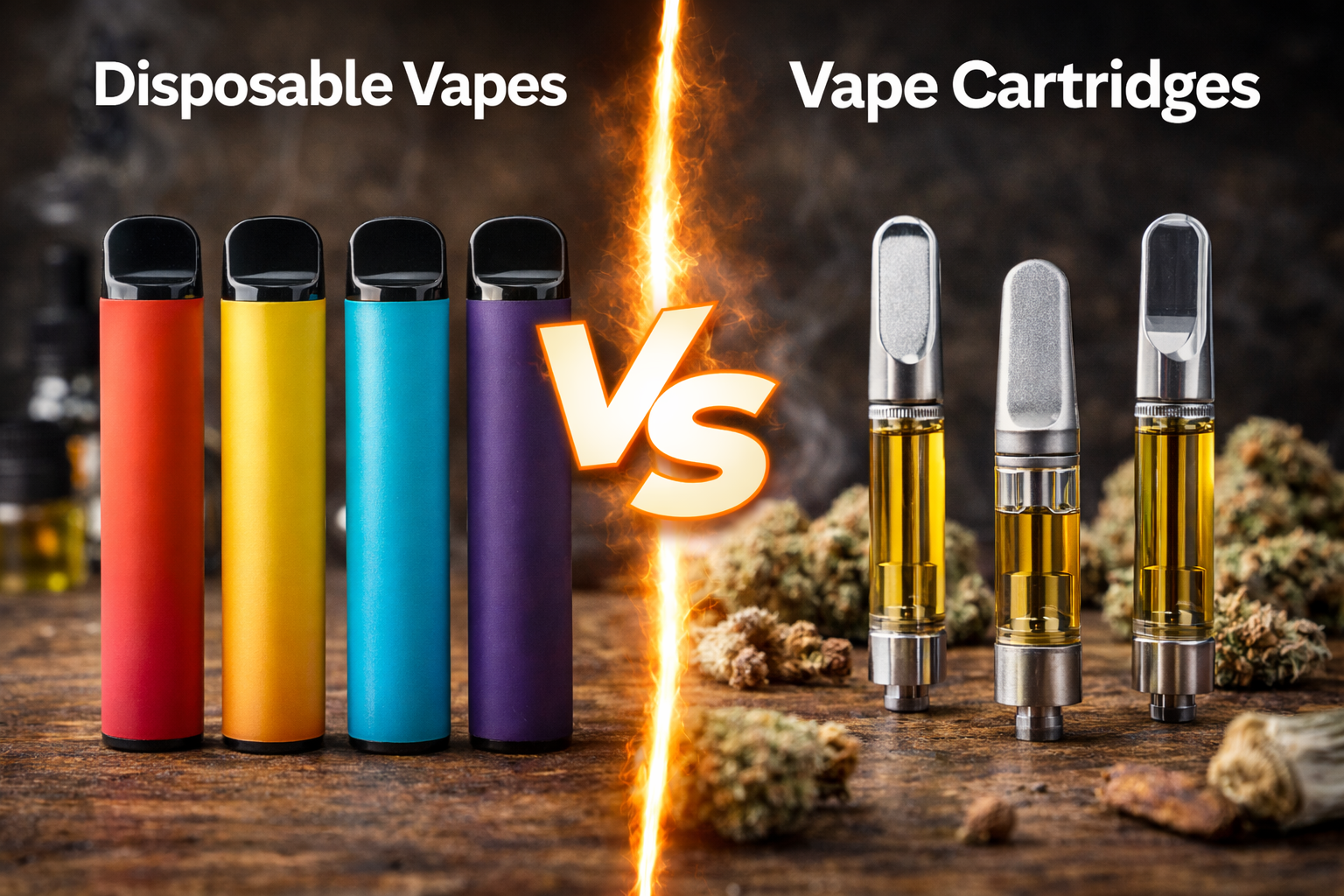 Disposable Vapes vs Vape Cartridges: Which Is Better?